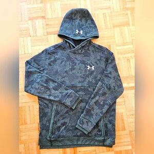 Under Armour Hoodie, men's Coldgear, size Medium, Forest Green Camo